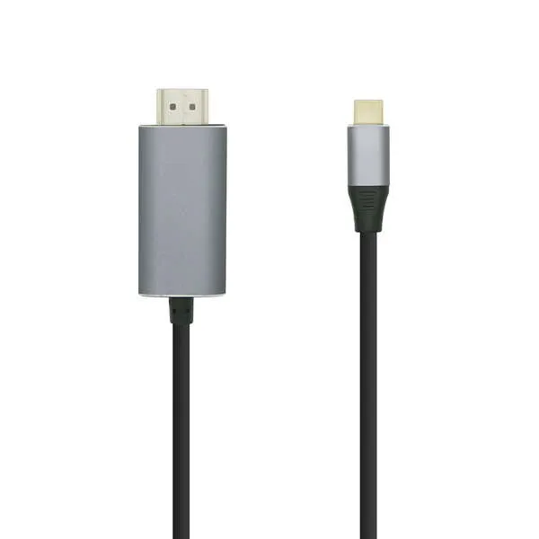 Aisens Cable Conversor Usb-C A Hdmi 4K@60Hz - Usb-C/M-Hdmi/M - 0.8M - Color Negro