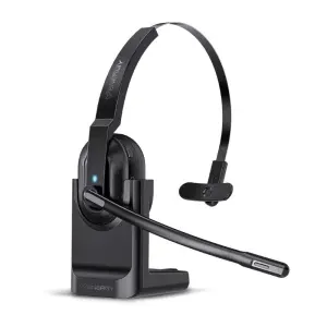Energy Sistem Headset Bluetooth Voice Pure Office BT RF Conexión Multipunto 40h Batería con Base de Carga