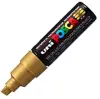 Posca Marcador PC-8K Punta Biselada 8.0mm Oro Metálico No Permanente