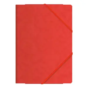 Dohe Carpeta de Gomas con Tres Solapas Tamaño Folio Plastificada en Cartulina de Calidad