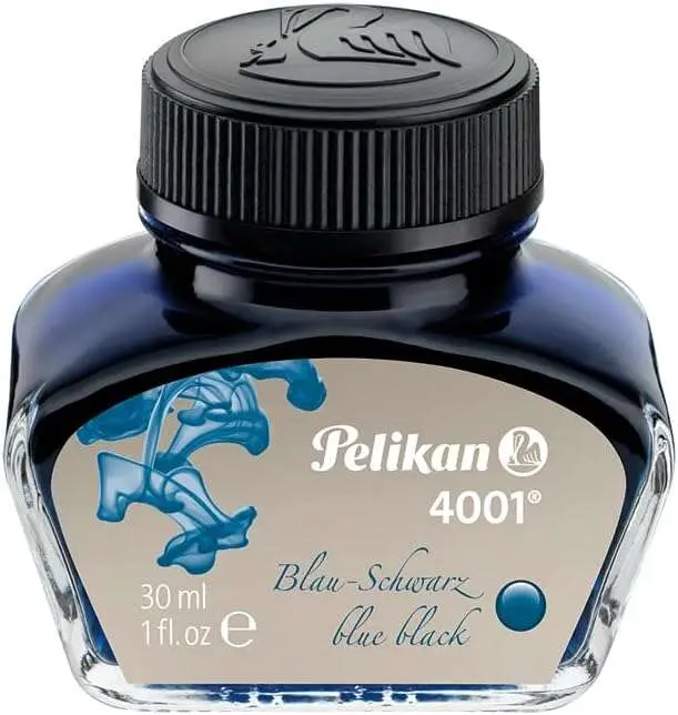 Pelikan Tinta 4001 No.78 30ml - Color Azul/Negro para Estilográfica