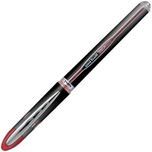 Uniball Rollerball Vision Elite Micro Ub-205 0.5Mm Rojo Caja 12 Ud