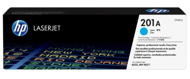 Hp Toner Cian Laserjet Pro M252, M277 Mfp - Nº 201A