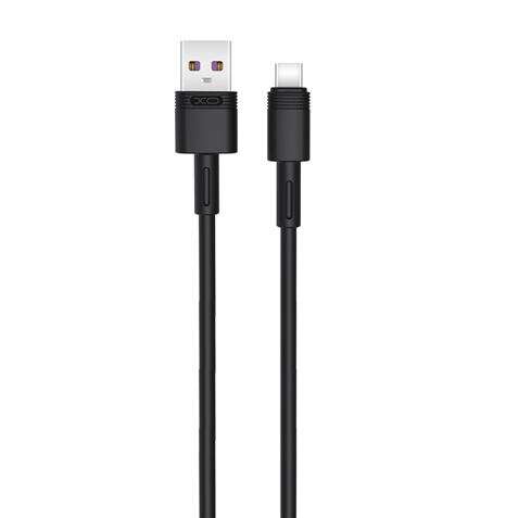Xo Cable Usb-A Macho A Usb-C Macho 5A - Carga Rapida + Transmision De Datos Alta Velocidad - Longitud 1M