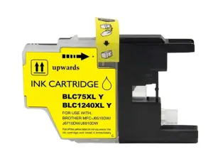 Brother Cartucho de Tinta Amarillo LC1240XL/LC1220XL/LC1280XL Compatible