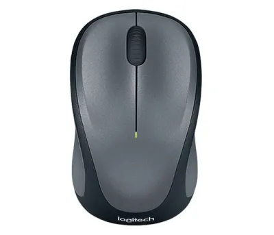 Logitech M235 Ratón Inalámbrico 1000dpi 3 Botones Uso Ambidiestro Gris
