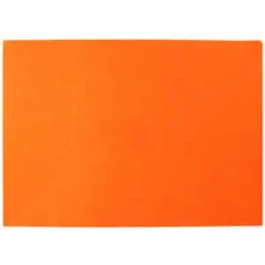 Fama Goma Eva 50X70cm Grosor 2mm Naranja Pack 10 Unidades