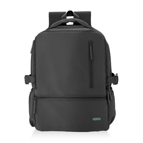 Aisens Mochila Deportiva Repelente al Agua para Portátil 15,6" Color Negro