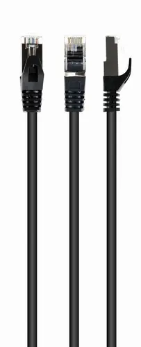 Gembird Cable de Red Cat6a Negro 0,5 m PP6A-LSZHCU-BK