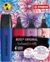 Stabilo Boss Naturecolors Wildflower Edition Pack de 4 Marcadores Tinta a Base de Agua 2-5mm