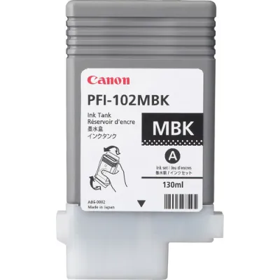 Canon Pfi102 Negro Mate Cartucho De Tinta Original - 0894B001