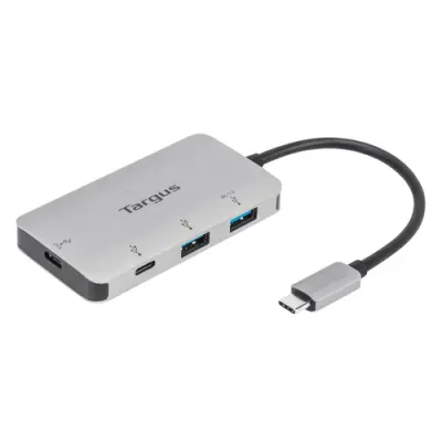 Targus ACH228 Hub USB-C Plata
