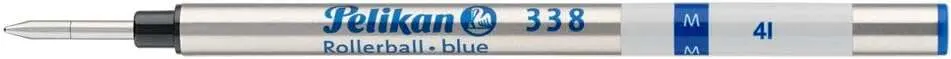 Pelikan Recambio Roller 338 M Universal Azul - Fácil de Cambiar para Bolígrafo 338