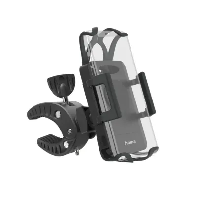 Hama Soporte de Bicicleta para Smartphone Universal - Ancho 5 a 9cm - Peso Max 230g - Manillares hasta 3cm - Negro