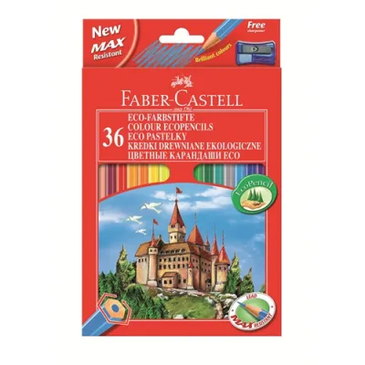 Faber Castell Lápices De Colores Classic C/Surtidos Estuche 36 Ud