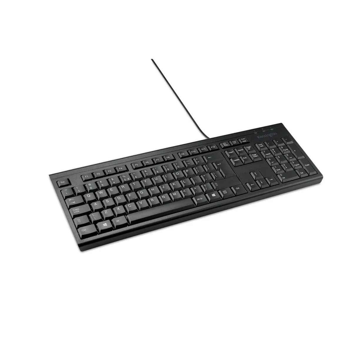 Kensington Teclado Usb Kb100 Eq Qwerty Español Negro