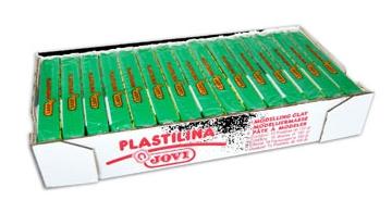 Jovi Plastilina School Pastilla 150Gr Verde Claro Caja 15 Ud