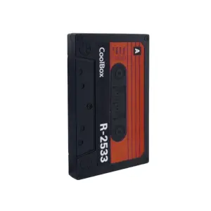 Coolbox Caja Externa 2.5" USB 3.0 Retro 2533-R para HDD SATA hasta 9.5mm Negro/Rojo