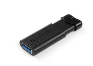 Verbatim Pendrive Retráctil 256GB Hi-Speed USB 3.2 Negro