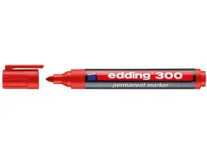Edding Marcador Permanente 300 Rojo