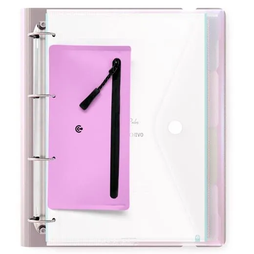 Carchivo Estuche Slim Case Para Carpeblock 360 Violeta