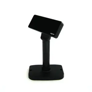 VISOR TPV PARA CLIENTE 40 CARACTERES (20 COLUMNAS x 2 LINEAS) COLOR NEGRO