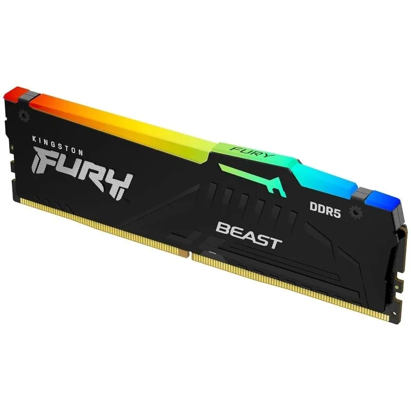 Kingston Fury Beast RGB DDR5 6000MT/s 16GB CL30 DIMM RAM