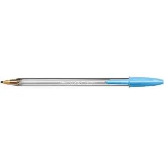 Bic Bolígrafo Cristal Fun Turquesa - Caja de 20 Unidades