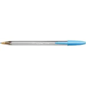 Bic Bolígrafo Cristal Fun Turquesa - Caja de 20 Unidades