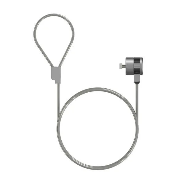 Aisens Cable De Seguridad Con Cerradura De Llave Para Ordenador, Monitor, Portatil - 1.5M