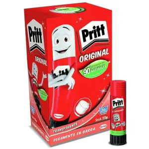 Pritt Pegamento En Barra 22gr Transparente - Caja Expositora 15 Unidades