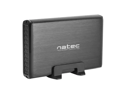 Natec Nkz-0448 Caja Para Disco Duro Externo Caja De Disco Duro (Hdd) Negro 3.5"
