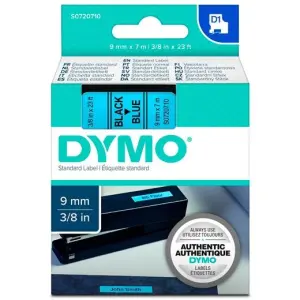 DYMO CINTA DE TRANSFERENCIA TERMICA D1 - NEGRO SOBRE AZUL - 9MMX7M - POLIESTER - ROTULADORA LABELMANAGER
