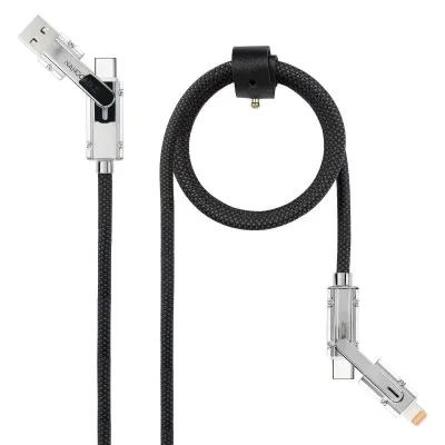 Nanocable Cable USB-C y USB-A a Lightning 1M