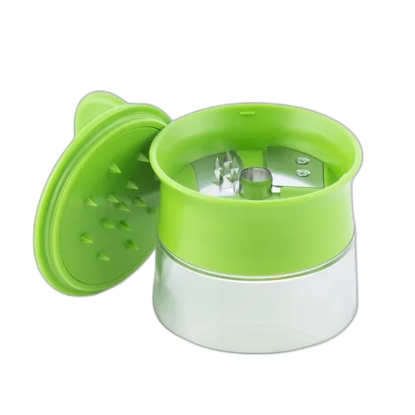 Innovagoods Spiralicer Mini Cortador De Verduras En Espiral - Cortes En Espaguetis - Facil Limpieza - Ligero Y Compacto - Color Verde