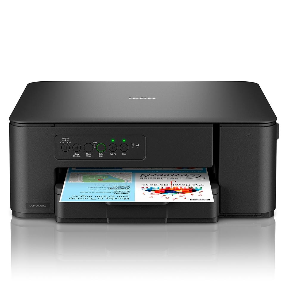 Brother Equipo Multifunción Inkjet Color, A4, Wifi - Dcpj1260We