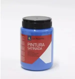 La Pajarita Témpera Escolar Satinada Azul Intenso 35ml L-12