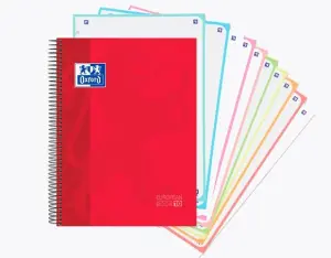 Oxford Cuaderno Europeanbook Classic Microperforado 150 Hojas 5x5 A4+ Tapas Extraduras