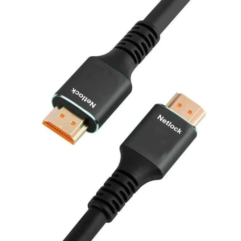 Netlock Cable Hdmi V2.1 M-M 4K@60Hz 48Gbps, 15M