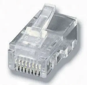Equip Kit de 100 Conectores RJ45 para Telefonía