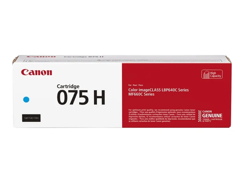 Canon 075H Cyan Cartucho De Toner Original - 6368C002