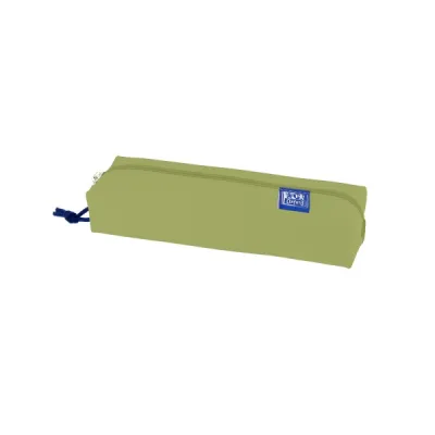 Oxford Estuche Rectangular Mediano Kangoo Live and Go - Goma Elástica Verde