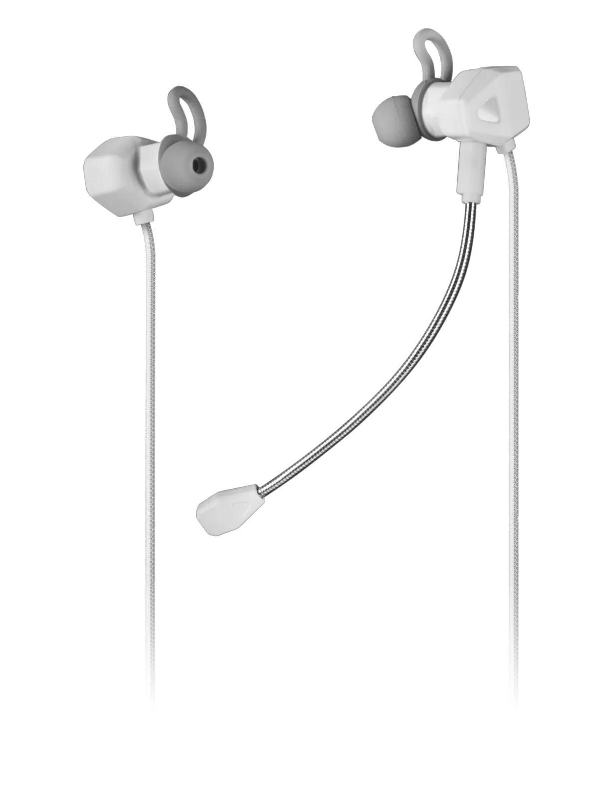 Auricular Mars Gaming Mihx White - Doble Driver Y Haptic Sense