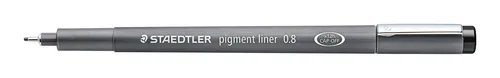 Staedtler Pigment Liner 0.8Mm Negro - Rotulador Calibrado