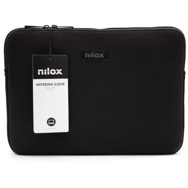 Nilox Funda Sleeve Portátil 13,3" Negra