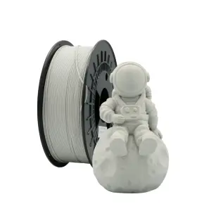 Filamento 3D PLA - Diametro 1.75mm - Bobina 1kg - Color Gris Claro