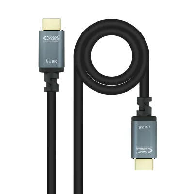 Nanocable Cable Hdmi 2.1 Iris 8K Macho A Hdmi 2.1 Iris 8K Macho 2M - Color Negro