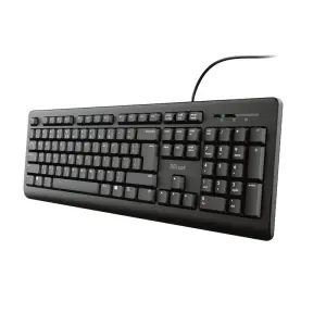Teclado Trust TK-150 Compacto Silenciado y Resistente - 23982