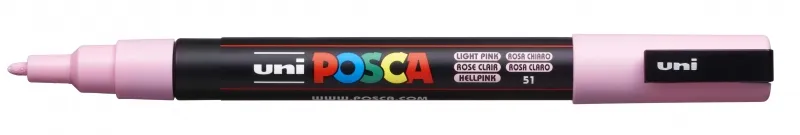 Posca Marcador PC-3M Punta Cónica 0,9 - 1,3 mm Rosa Claro