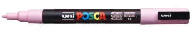 Posca Marcador PC-3M Punta Cónica 0,9 - 1,3 mm Rosa Claro